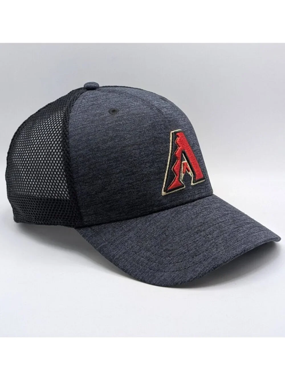 Arizona Diamondbacks Hat Cap Strap Back Gray Black MLB Baseball Under Armour